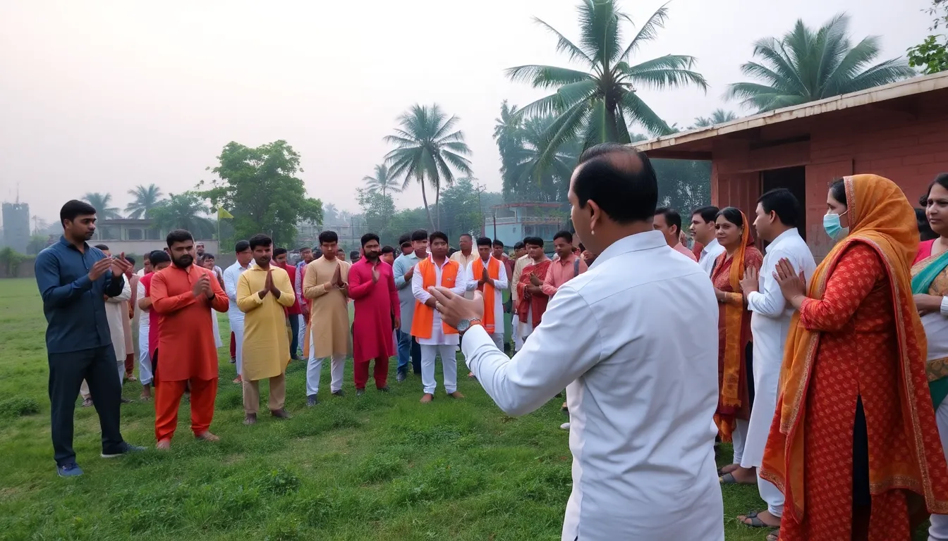 Youth Training Camp Organized in Mehsana by Rashtriya Bajrang Dal