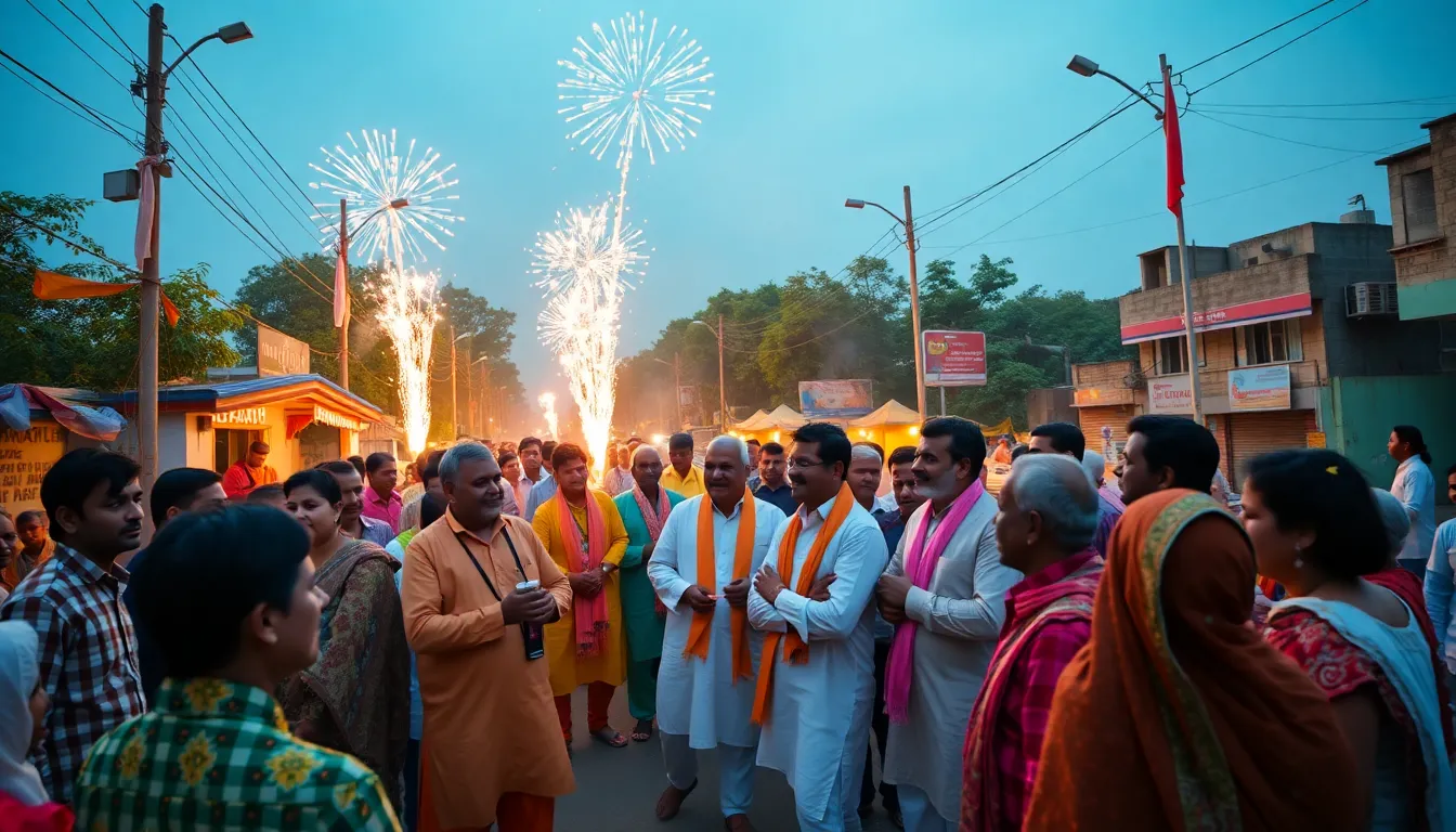 AAP's Historic Victory in Visavadar Celebrated in Deesa