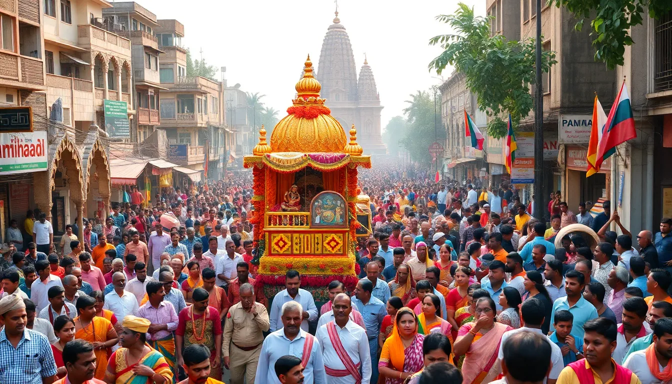 Ahmedabad Celebrates 148th Rath Yatra of Lord Jagannath
