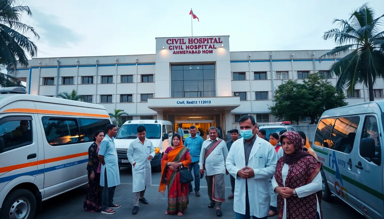 Ahmedabad Civil Hospital Implements Control Rooms for Dignified Body Transfers After Plane Crash