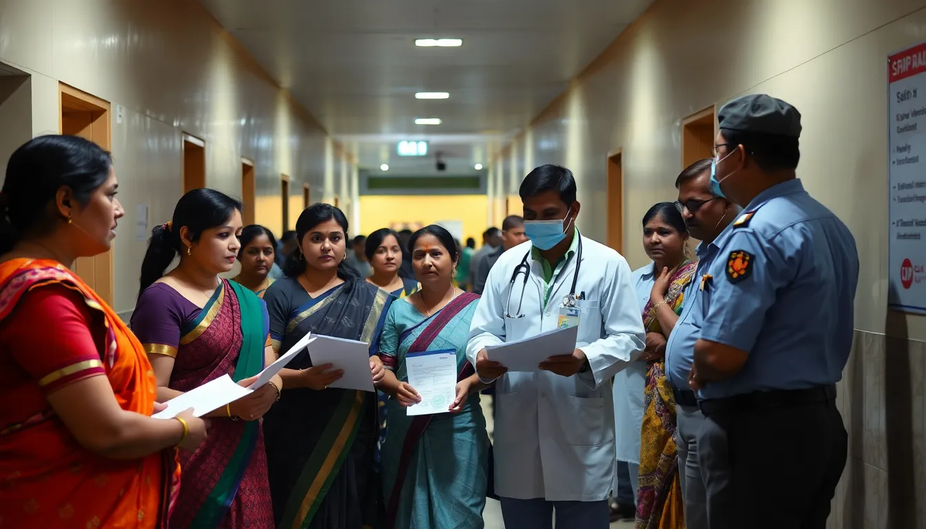 Ahmedabad Civil Hospital Increases Staff to Support Accident Victims