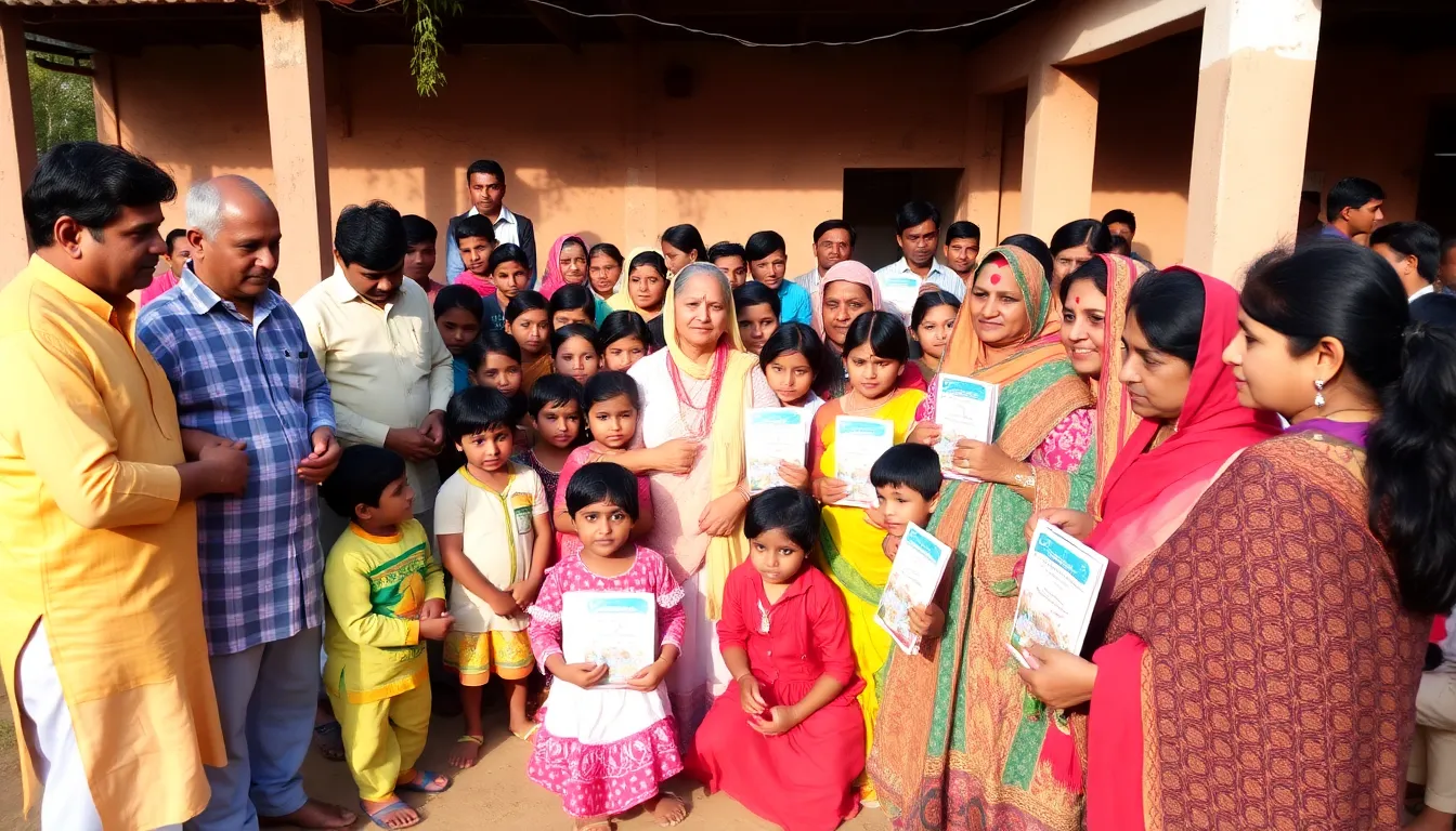 Bhavisana Village Achieves 100% Enrollment in Government School