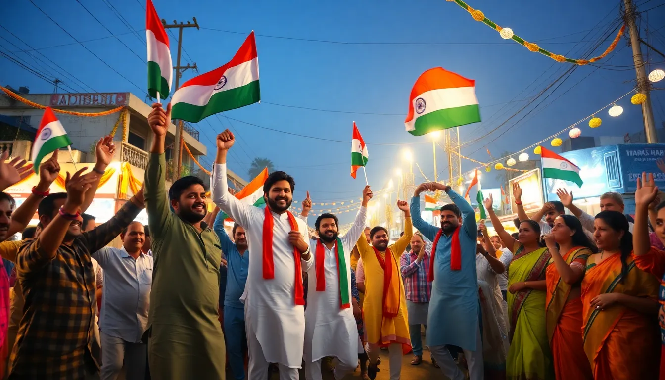 BJP and AAP Celebrate Big Wins in Gujarat By-Elections
