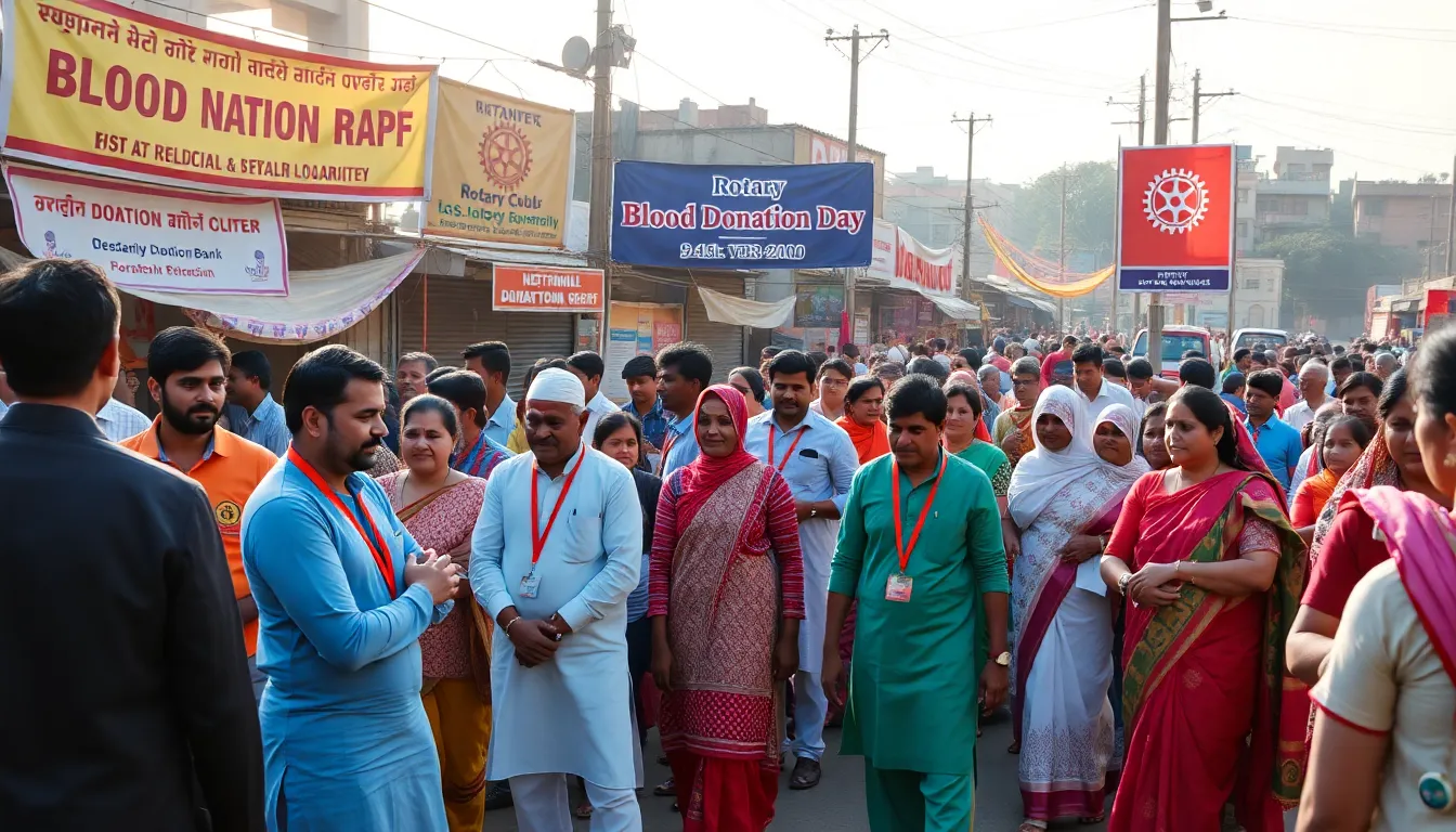 Blood Donation Camp Held in Patan for World Blood Donation Day