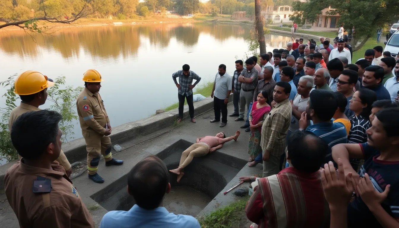 Body of Young Man Found Near Malai Lake in Unjha