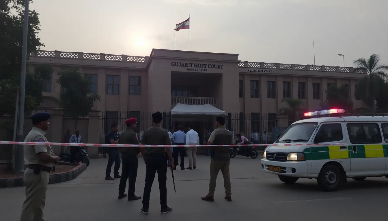 Bomb Threat at Gujarat High Court Ahead of Rathyatra