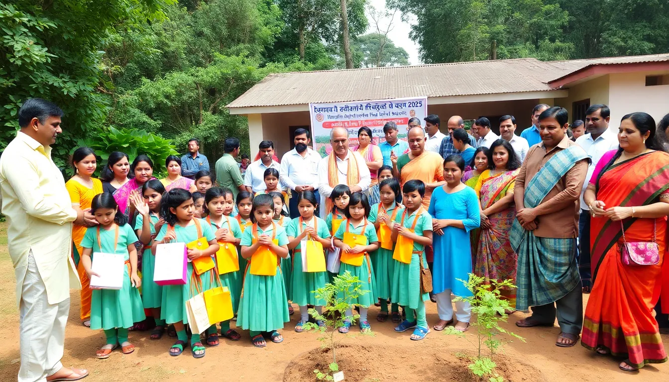 Celebrating Girl Education in Jambughoda Taluka