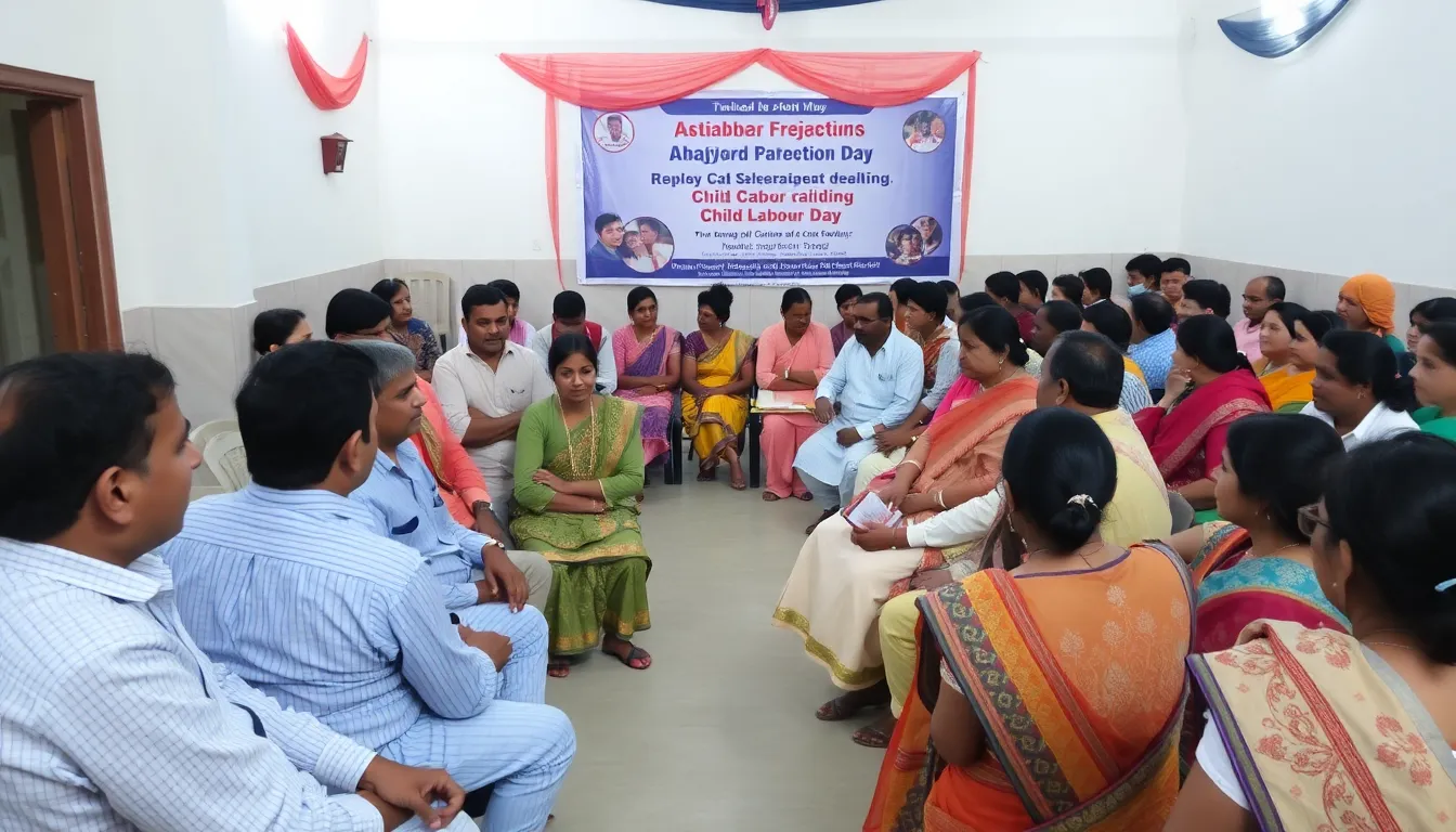 Child Labour Prevention Day Celebrated in Palanpur
