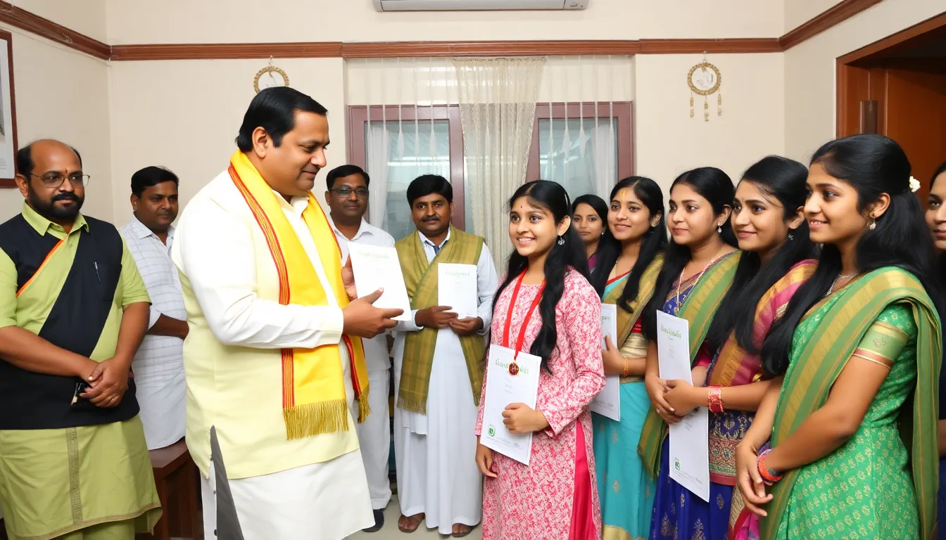 Collector Mihir Patel Honours Bright Students in Banaskantha