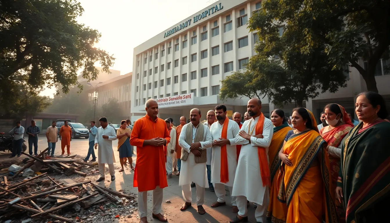 Community Support at Ahmedabad Civil Hospital