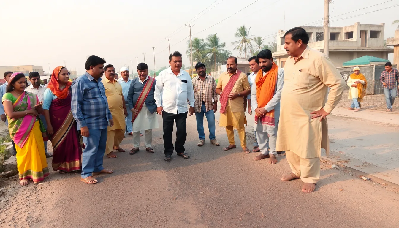 Concerns Raised Over Road Quality in Deesa's Somnath Township