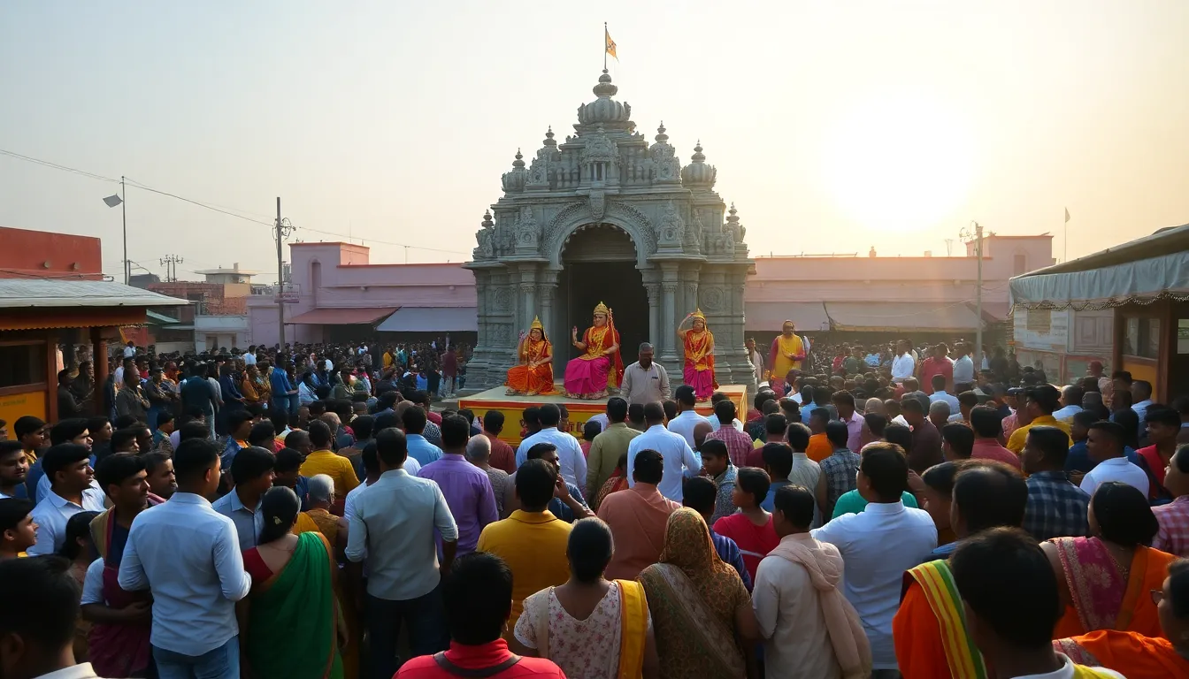 Devotees Flock to Puri for the Reappearance of Lord Jagannath Before Rath Yatra