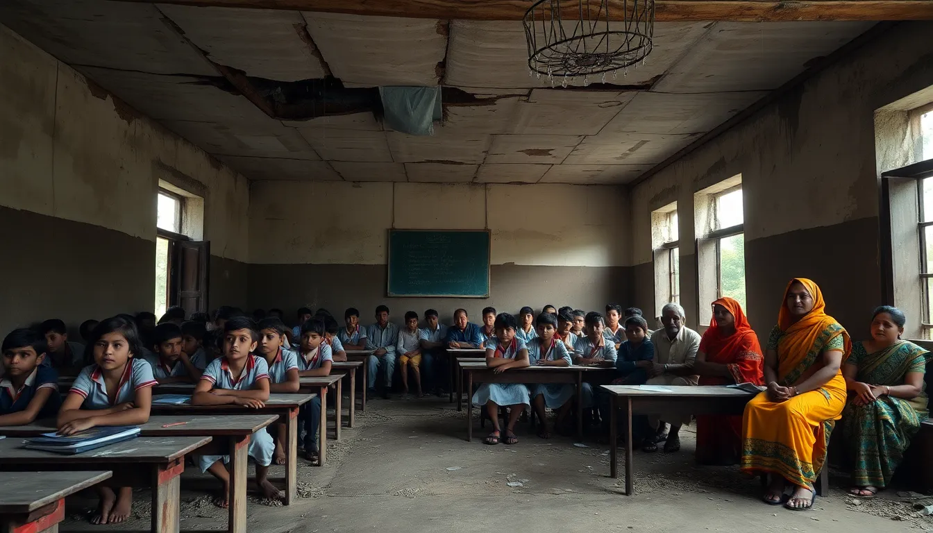 Dilapidated Primary School in Amirgarh Poses Risk to Children's Safety