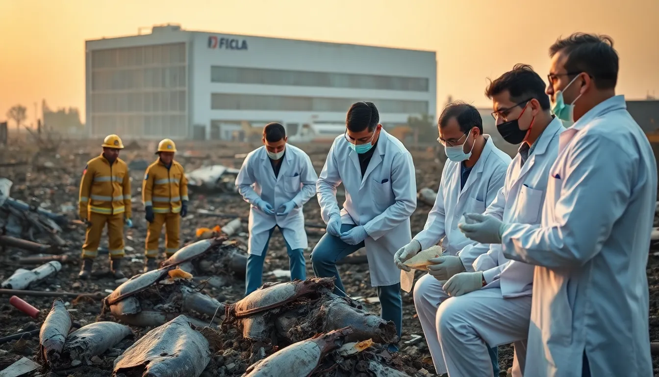 DNA Profiling Team Works Relentlessly to Identify Victims of Ahmedabad Plane Crash