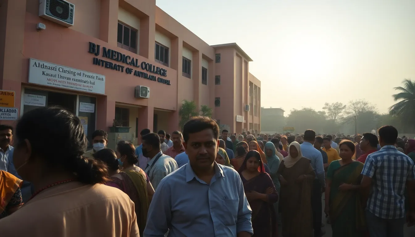 DNA Testing Arranged at BJ Medical College for Plane Crash Victims