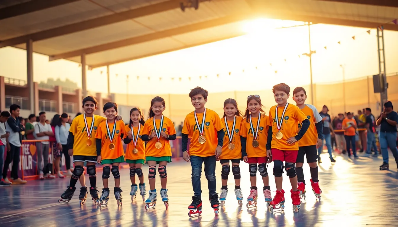 DPS Bopal Skaters Shine at Warrior Roller Skating Championship 2025