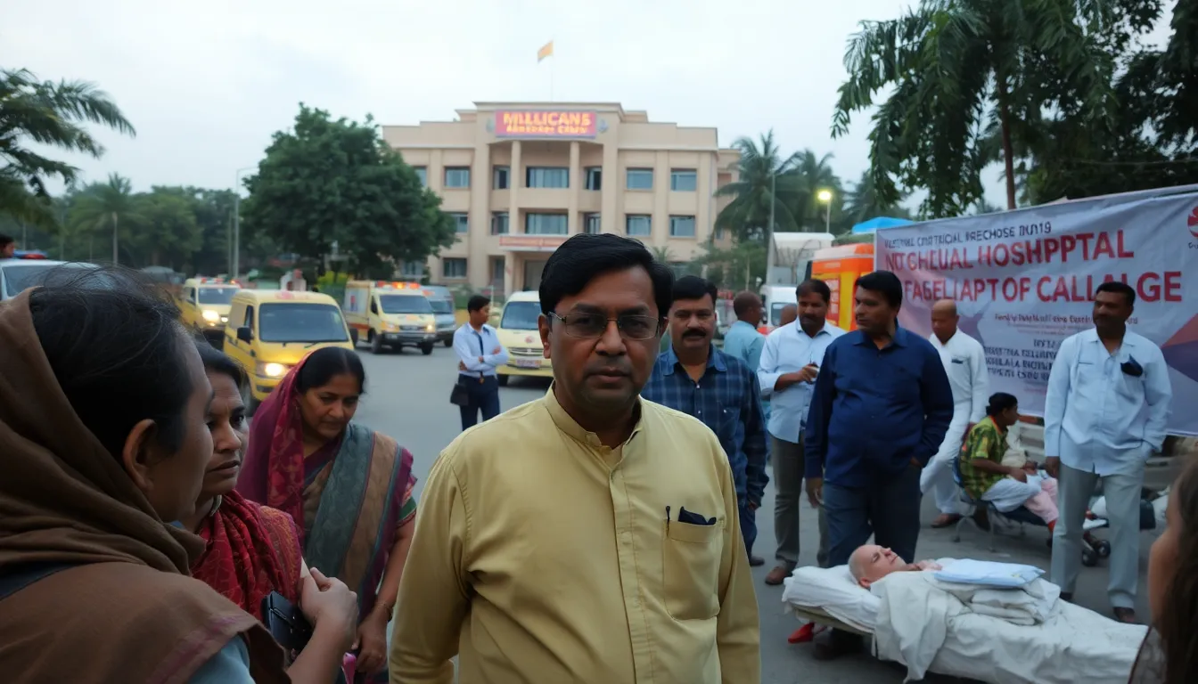 Dr P K Mishra Reviews Ahmedabad Plane Crash Relief Operations