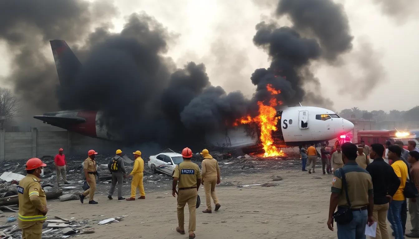 Emergency Response to Ahmedabad Plane Crash