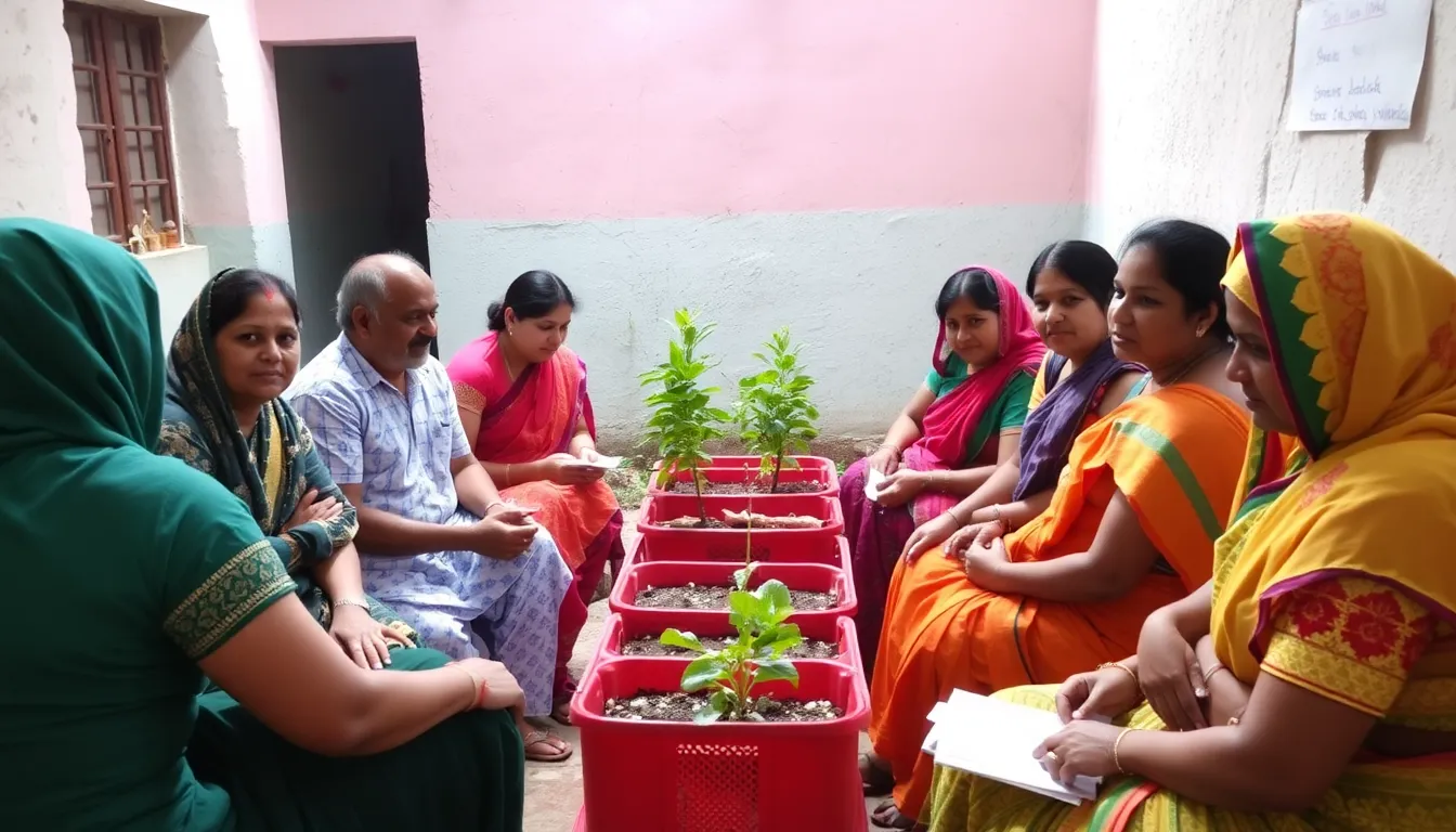 Empowering Women through Kitchen Garden Training in Palanpur