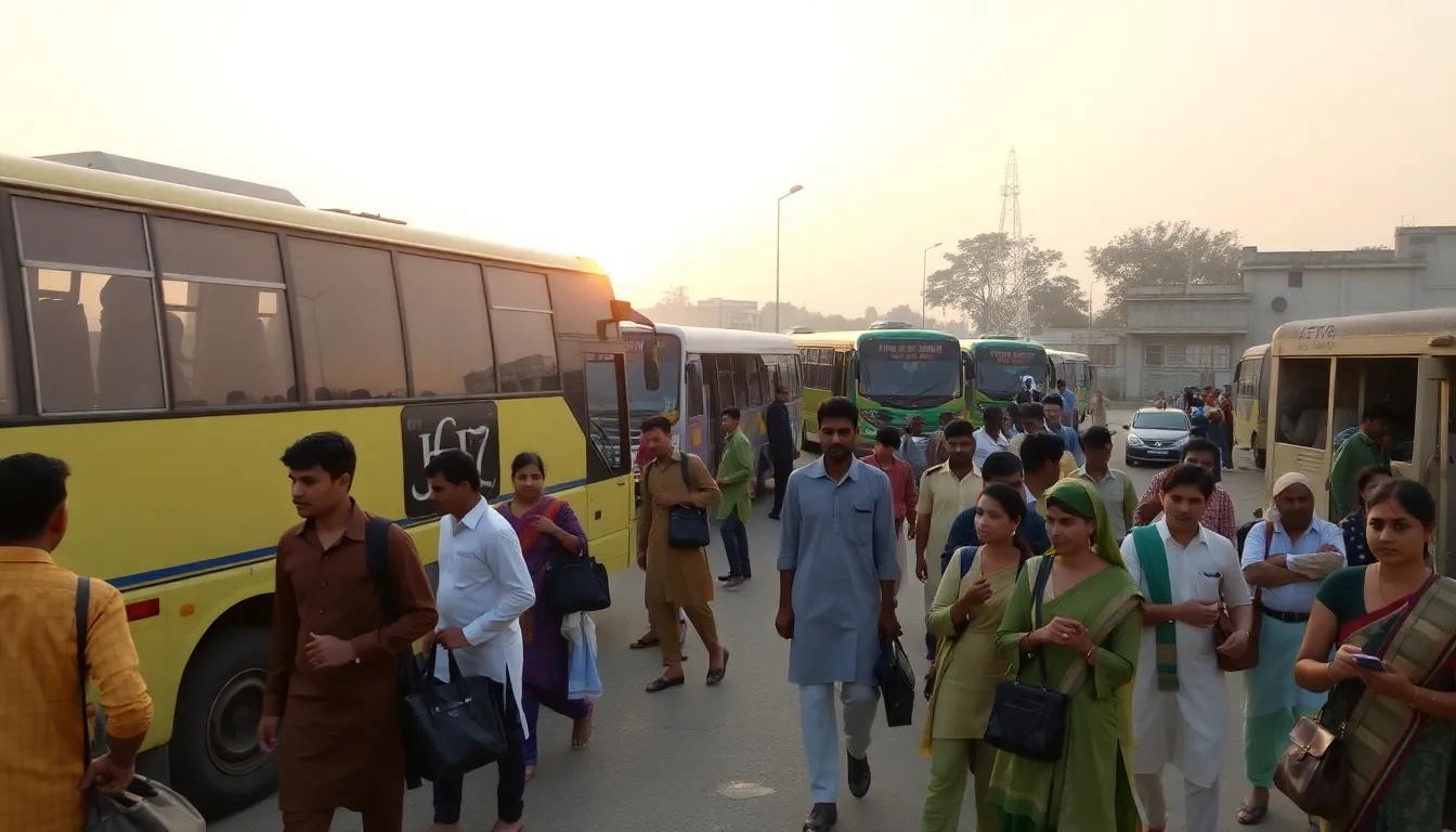 Extra Buses for Lok Rakshak Exam in Palanpur