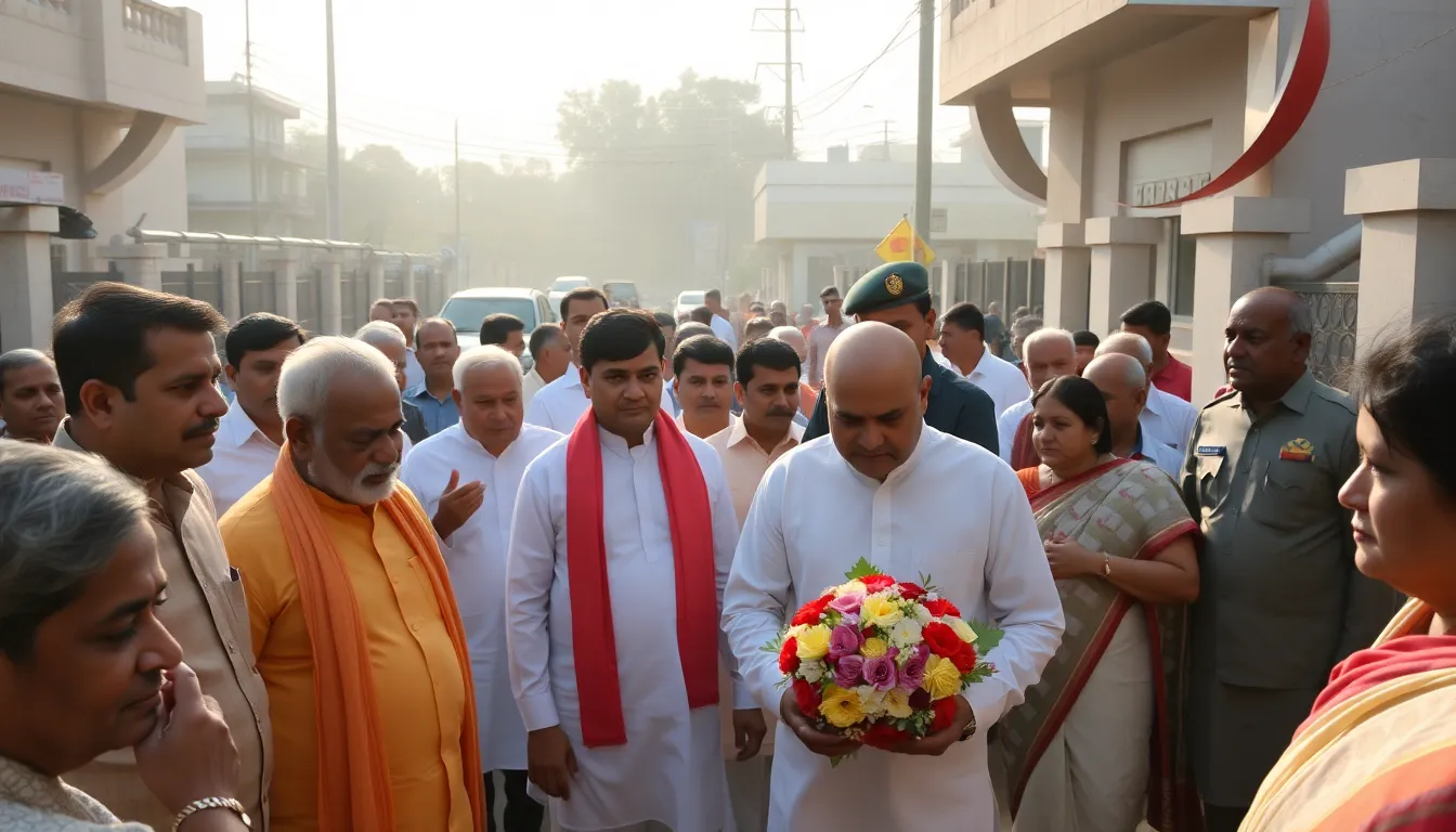 Final Farewell to Former Chief Minister Vijay Rupani in Rajkot