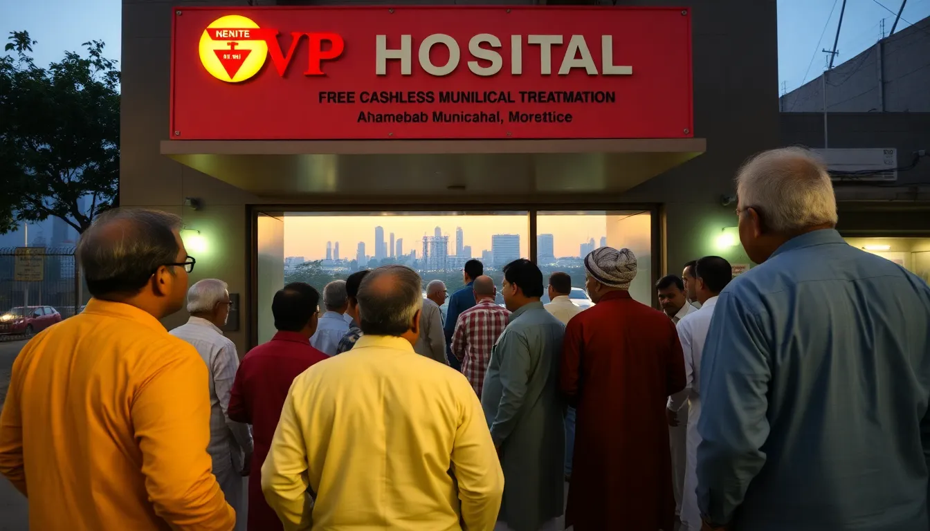 Free Cashless Medical Treatment for AMC Corporators at SVP Hospital