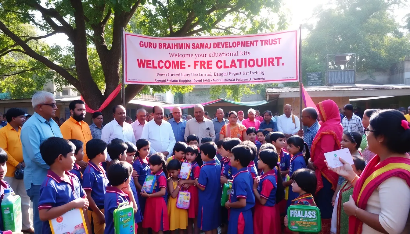 Free Educational Kits Distributed to Students in Patan