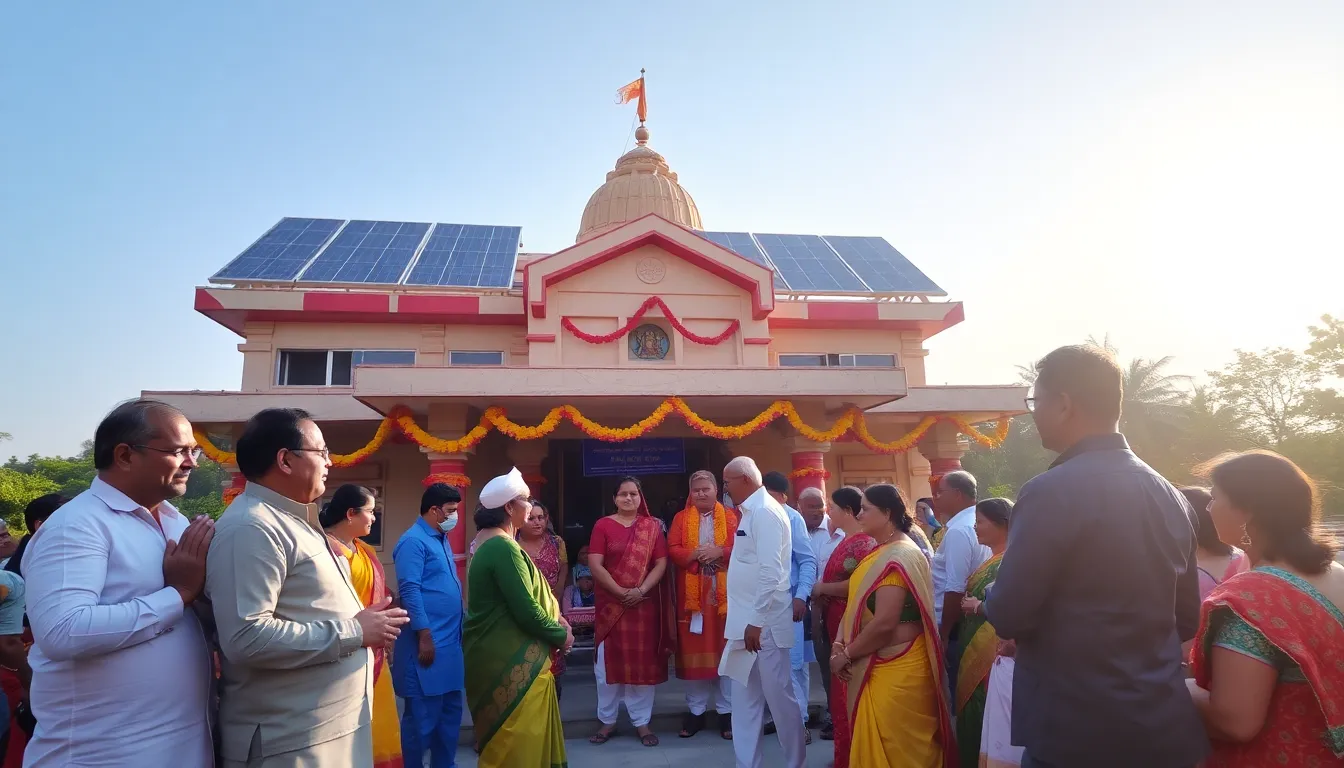 Gandhinagar's Gayatri Shakti Peeth Embraces Solar Energy