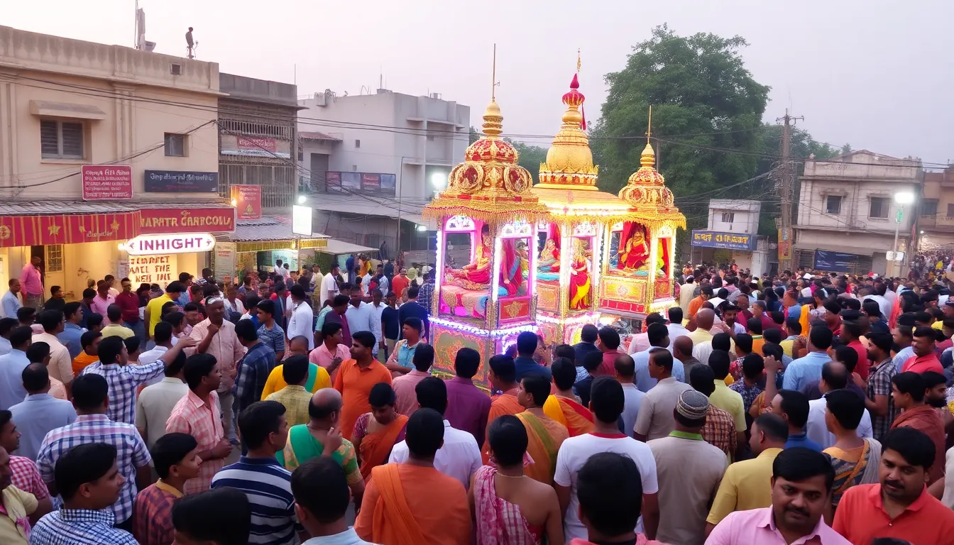Grand Rath Yatra of Lord Jagannath Concludes in Deesa with Devotion and Joy