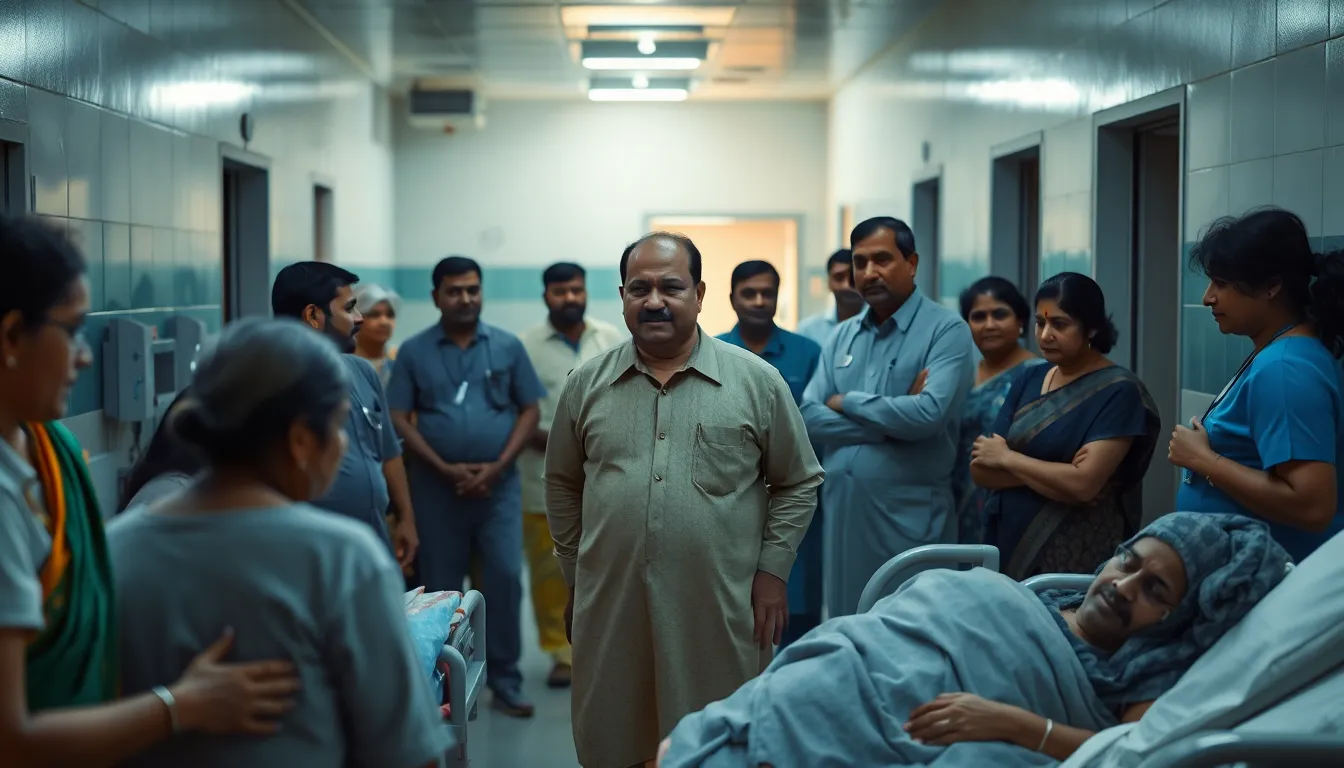 Gujarat Chief Minister Visits Civil Hospital to Support Air Crash Victims