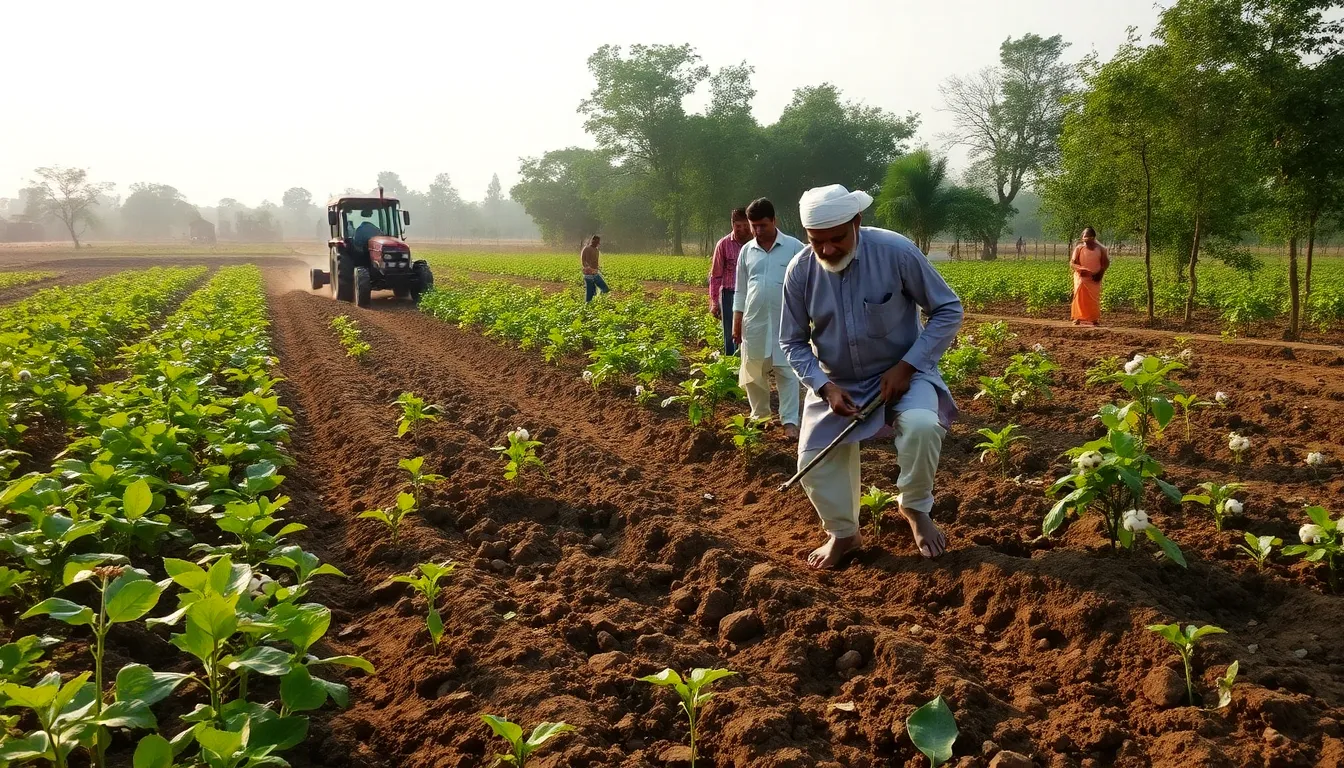 Gujarat Farmers Advised on Cotton Crop Management