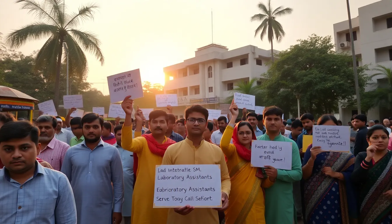 Gujarat Students Demand Justice Over Delayed Government Job Letters