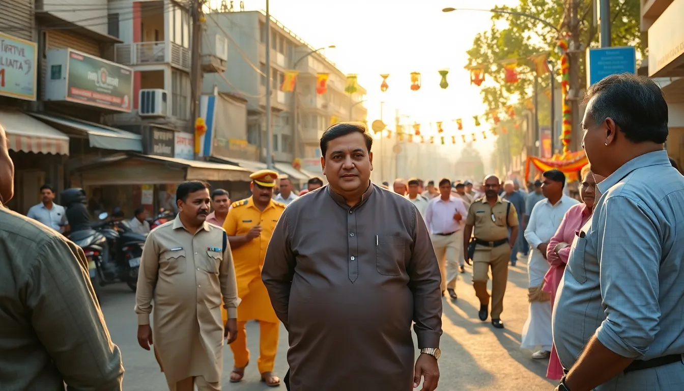 Harsh Sanghvi Inspects Rath Yatra Route Ahead of Major Festival
