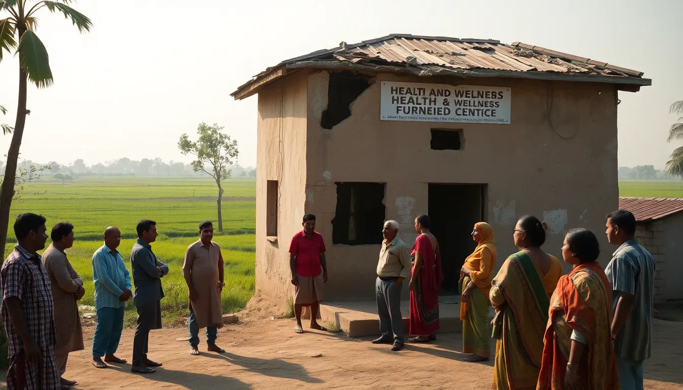 Health and Wellness Centre in Vera Village in Poor Condition
