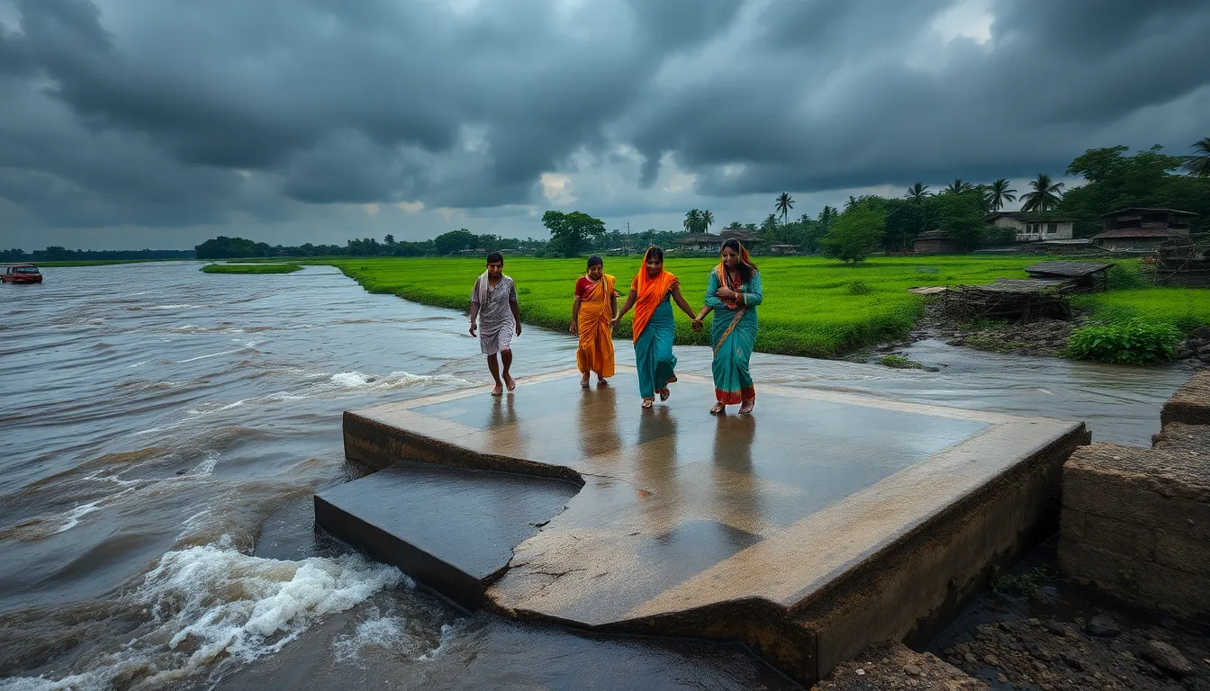 Heavy Rain Brings Relief to Naswadi Taluka