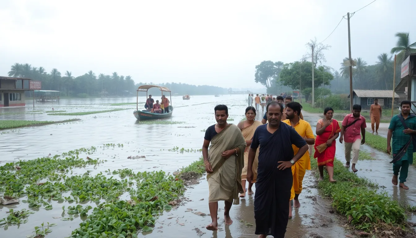 Heavy Rain Causes Flooding in Sabarkantha, Gujarat