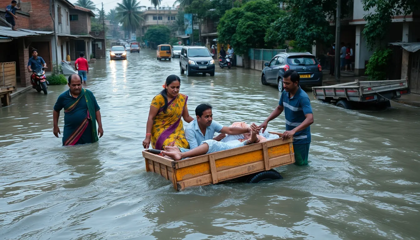 Heavy Rain Causes Tragedy in Nikol's Madhumalti Housing Scheme