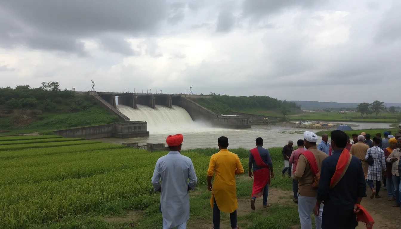 Heavy Rain in Chhota Udaipur: Water Released from Sukhi Dam
