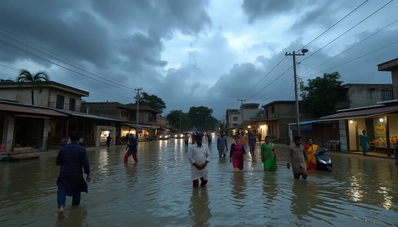 Heavy Rainfall Causes Flooding in Bodeli