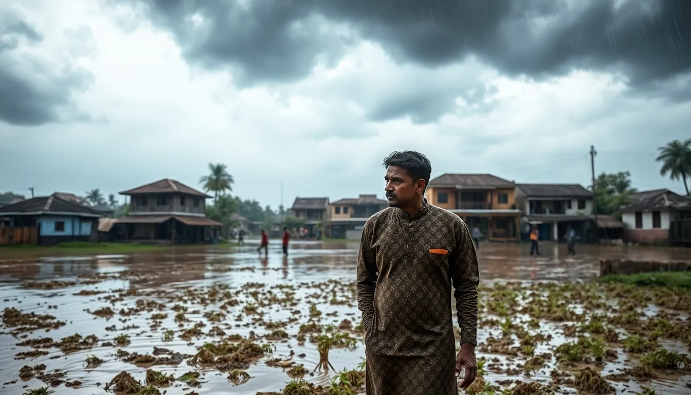 Heavy Rainfall Disrupts Life in Banaskantha District