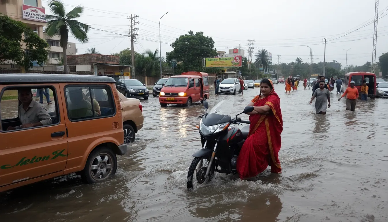 Heavy Rains Cause Disruption Across Gujarat