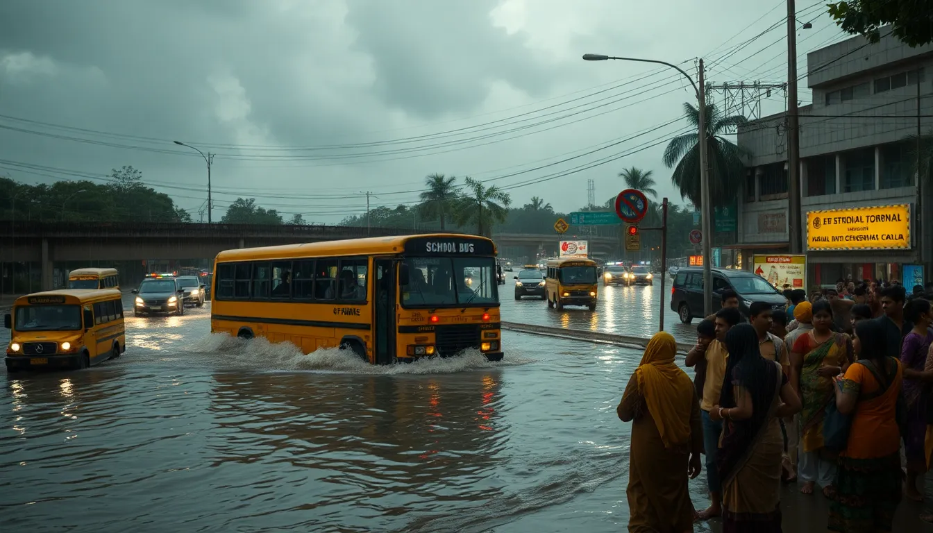 Heavy Rains Hit Gujarat: Major Traffic Disruptions and Alerts Issued