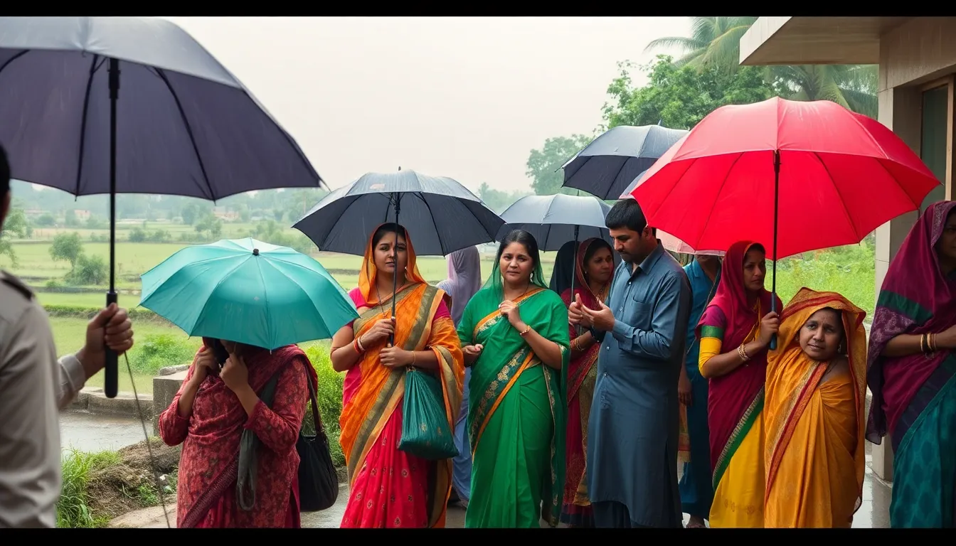 High Voter Enthusiasm in Banaskantha Amid Rainy Weather