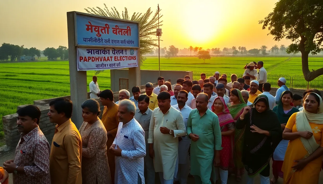 High Voter Turnout in Kapadvanj Panchayat Elections