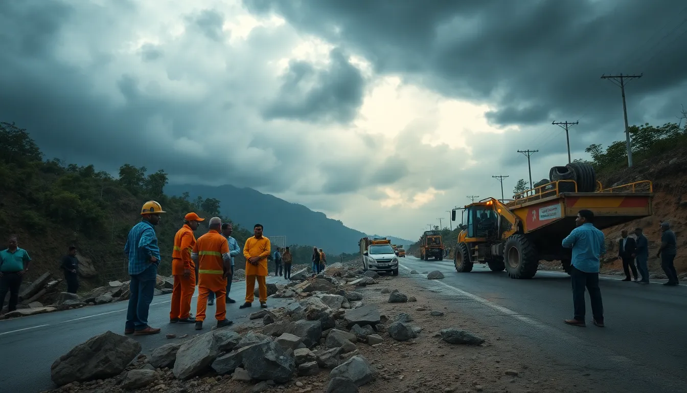 Highway Closed in North Gujarat Due to Heavy Rain