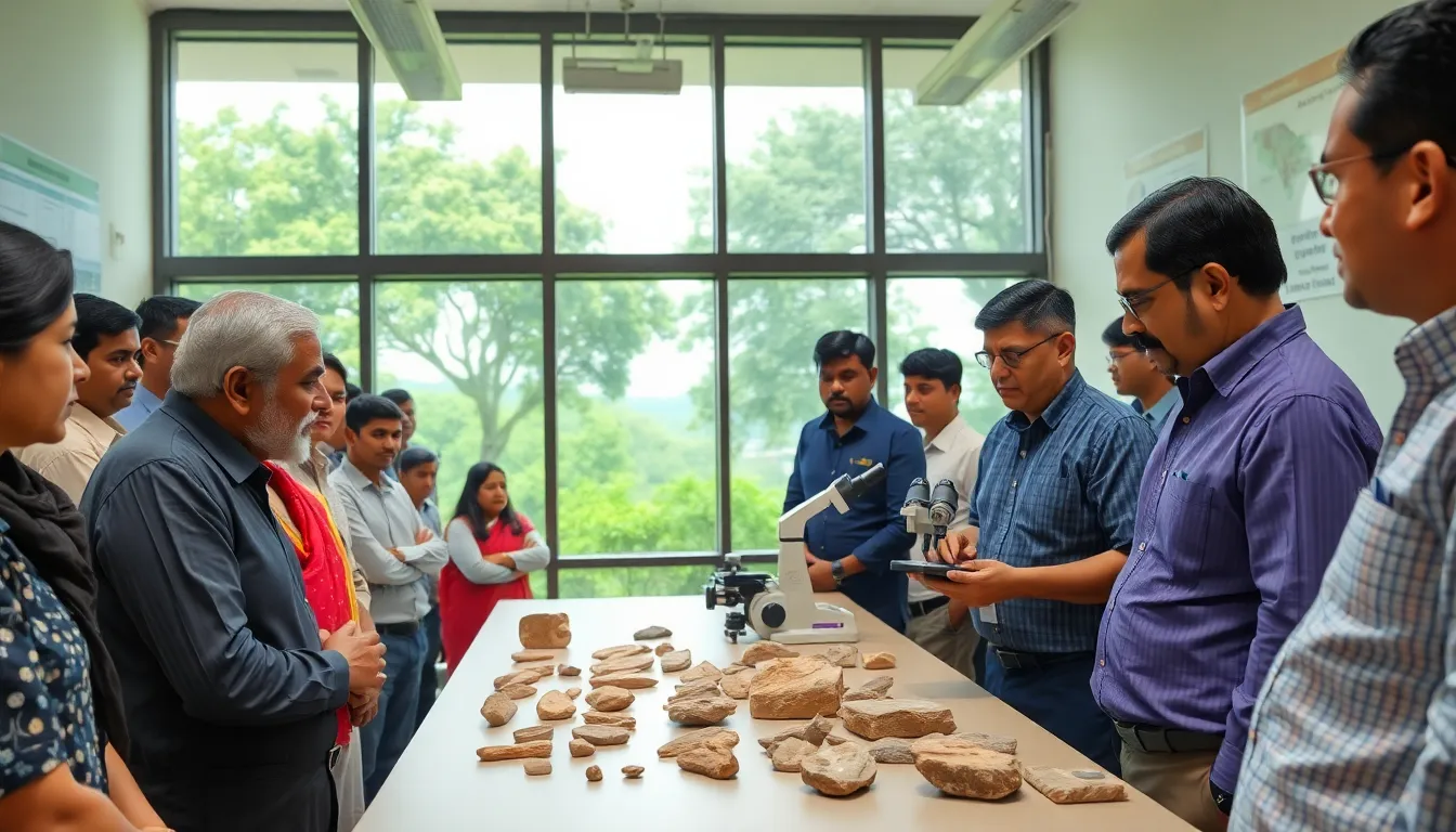 IIT Gandhinagar Hosts Workshop on Lithic Use-Wear Analysis
