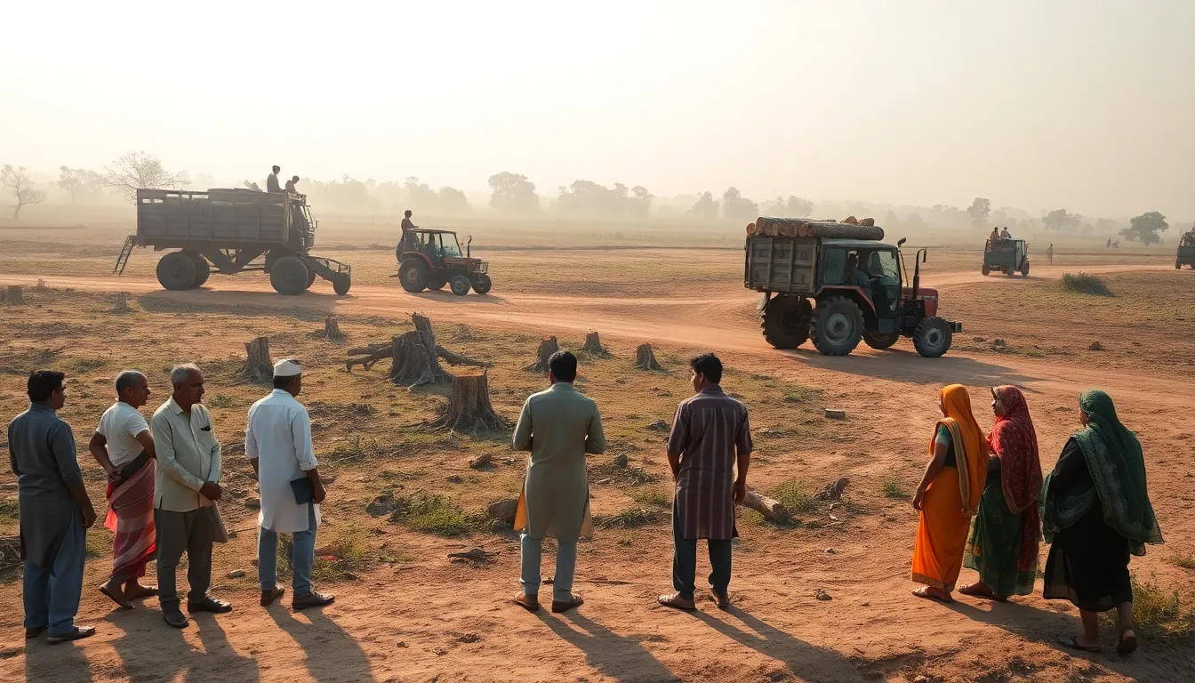Illegal Tree Cutting Threatens Environment in Banaskantha District