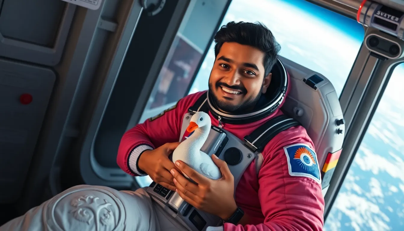 Indian Astronaut Shubhanshu Shukla Sends First Message from Space
