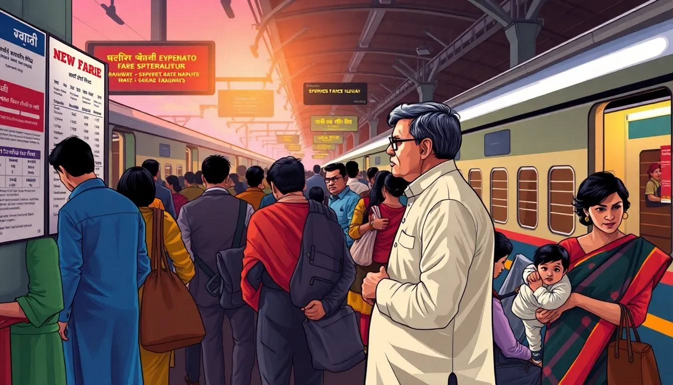 Indian Railways Increases Ticket Prices from July 1, 2025