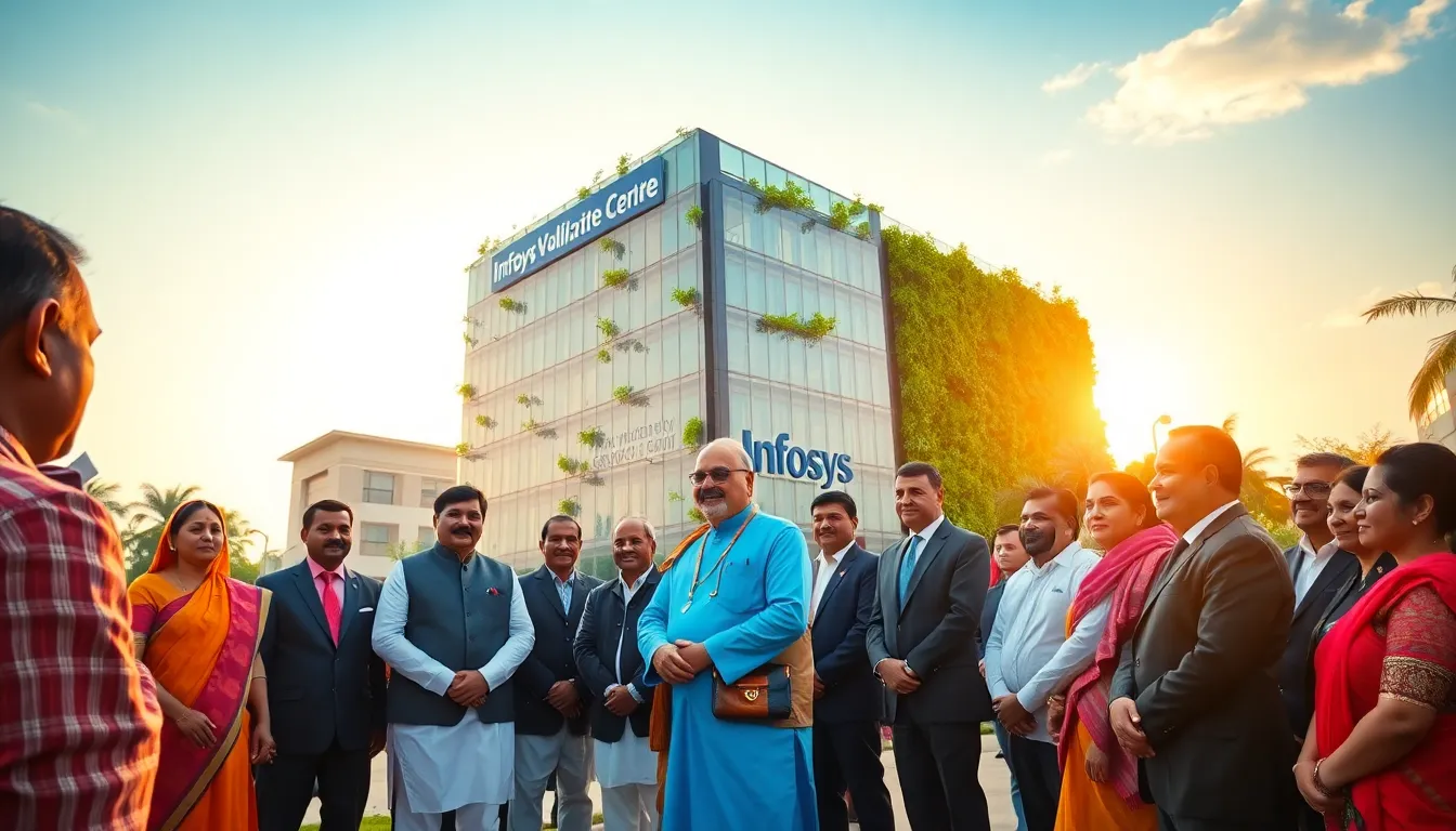 Infosys Launches New Development Centre in GIFT City, Gujarat
